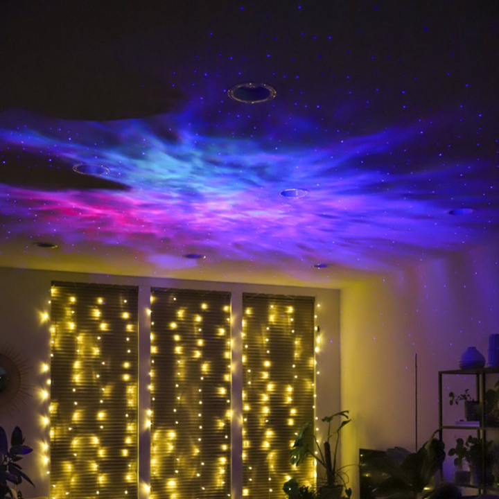 NebulaBeams - Alien Star projektor för förtrollande galaxutsikter Carvallo