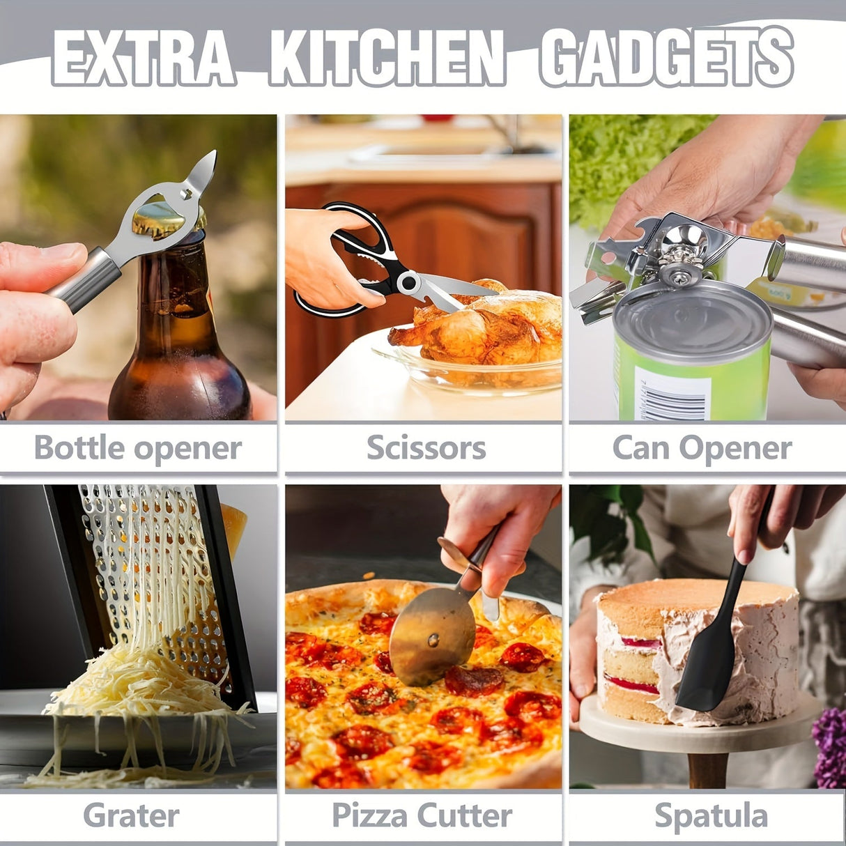 Siliconkökredskapset med trähandtag Carvallo