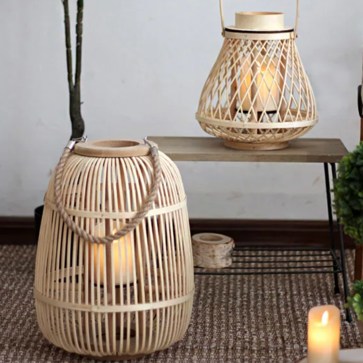 Diapole | Elegant Rotan Lampa för Mysiga och Inbjudande Utomhusmiljöer Carvallo
