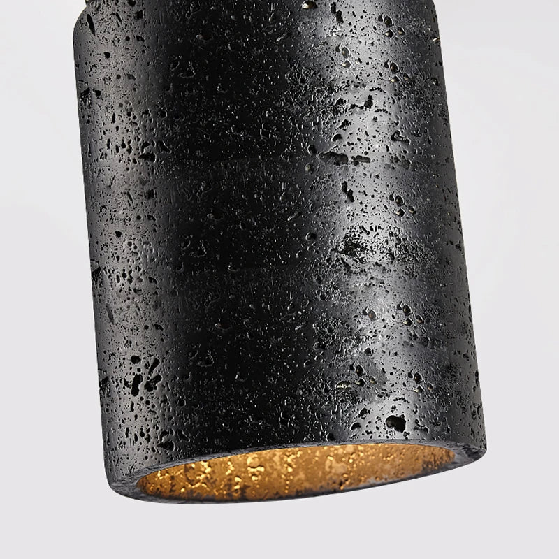 Diapole | Stilig Stenlampa med Trä för Elegant Belysning Carvallo