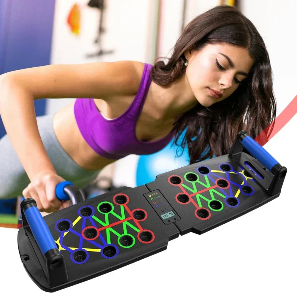 Push Up Board Justerbar Hemma Fitness Tränare Carvallo
