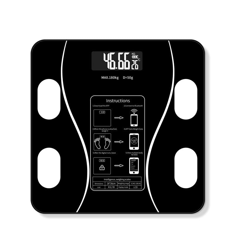 BodyMetrics Smart Scale – Digital vikt- och kroppssammansättningsanalysator MILA Sverige