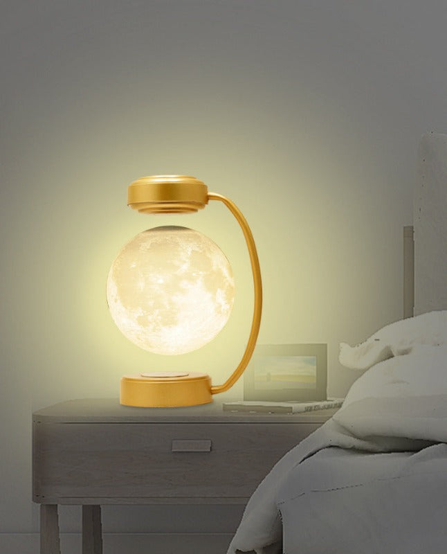 LunaFloat - Magnetisk svävande månlampa med 3D LED-belysning Carvallo