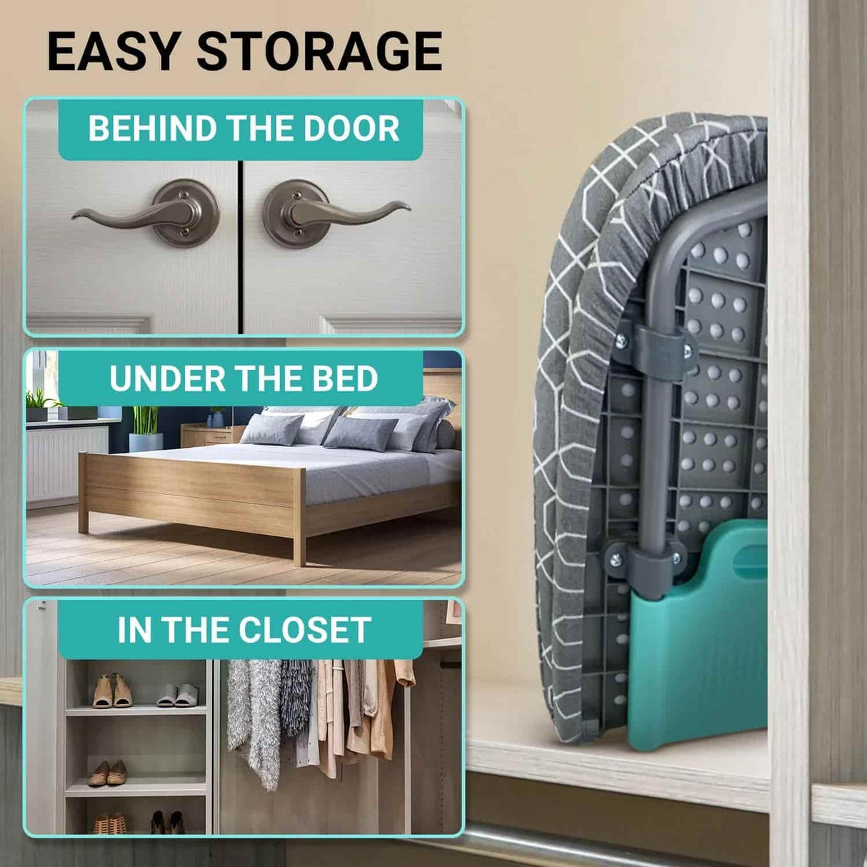 Carvallo – Bügelkomfort överallt, utan skrymmande bräda! Carvallo