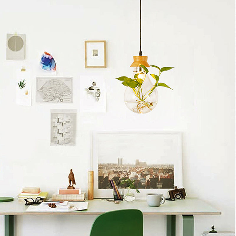 Carvallo - Stilren hängande lampa med väghållare för en naturlig känsla Carvallo