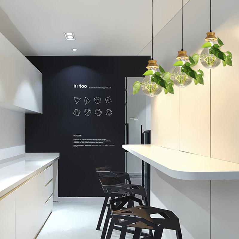 Carvallo - Stilren hängande lampa med väghållare för en naturlig känsla Carvallo