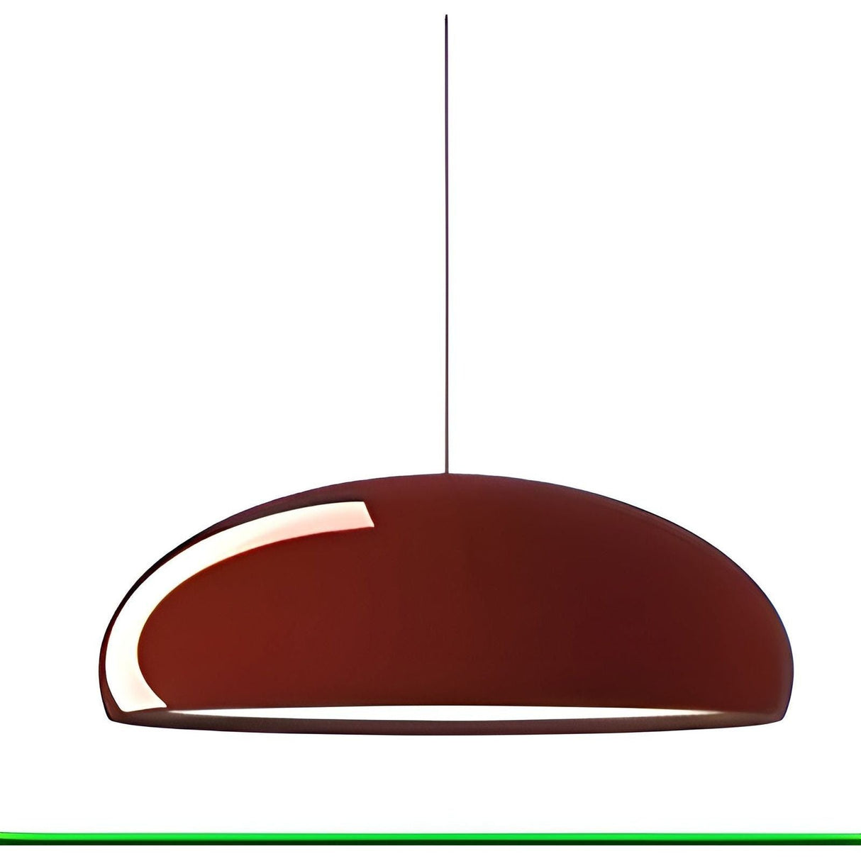 MacaronGlow Lampa - Glänsande LED Nordic Macaron Rund Hänglampa Carvallo