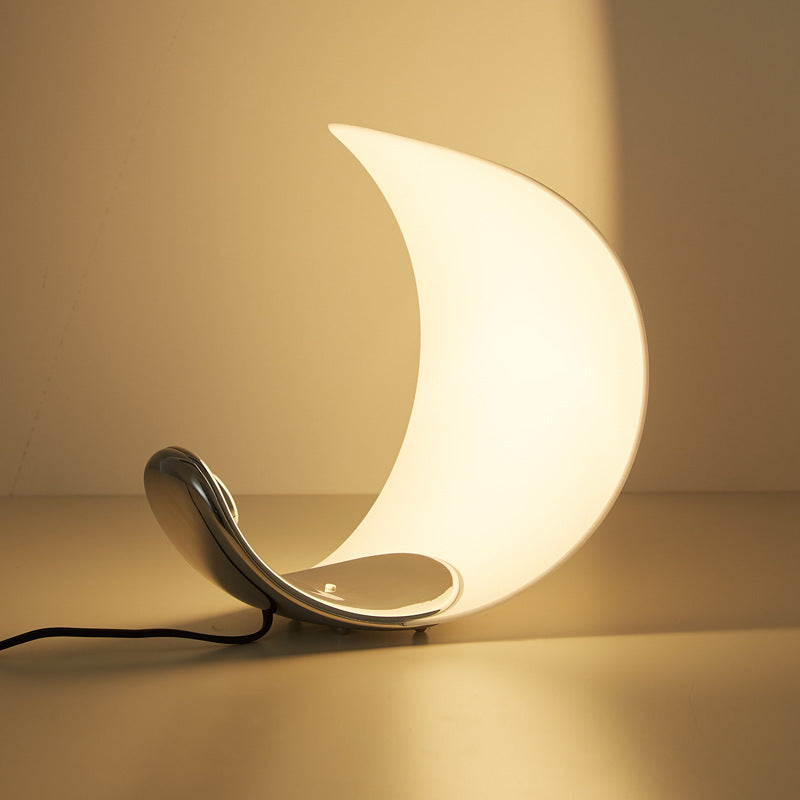 LumiMoon - Modern LED Läsarmatur | Dimbart Bordslampa för Sovrum & Vardagsrum Carvallo