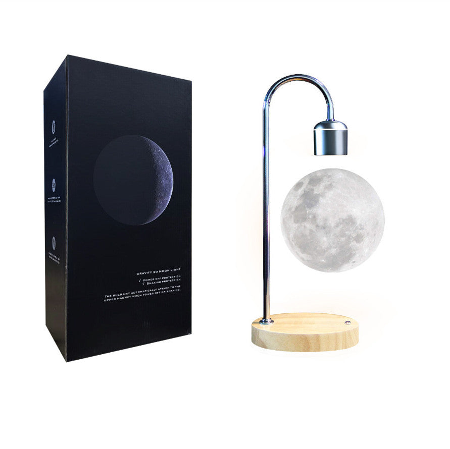 LumiMoon - Svävande 3D Månljus med LED-belysning Carvallo