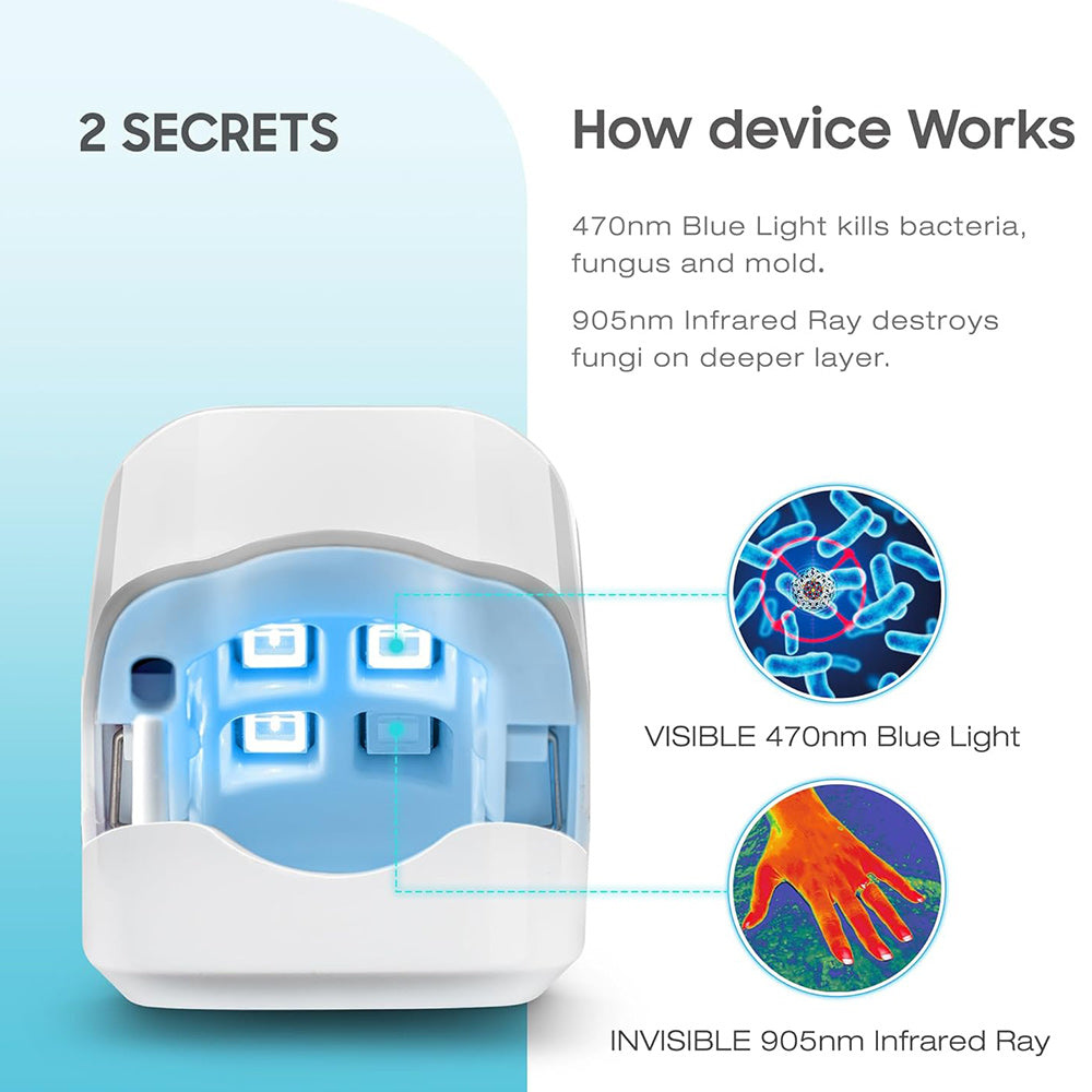 Nagelsvampslaserbehandlingsapparat Carvallo