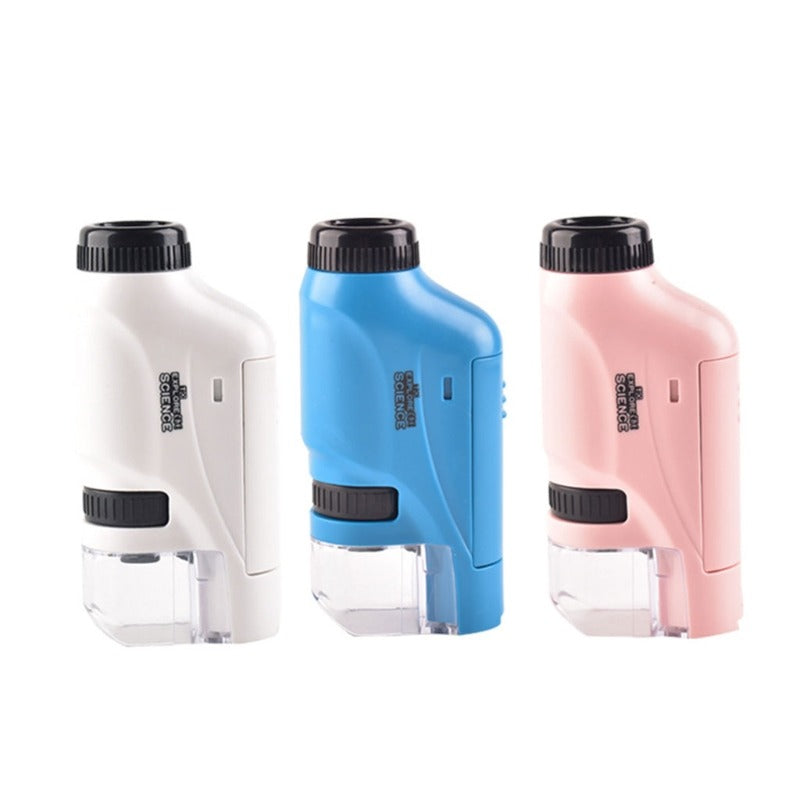 Utbildande vetenskapsleksak för barn med fickmikroskop Carvallo