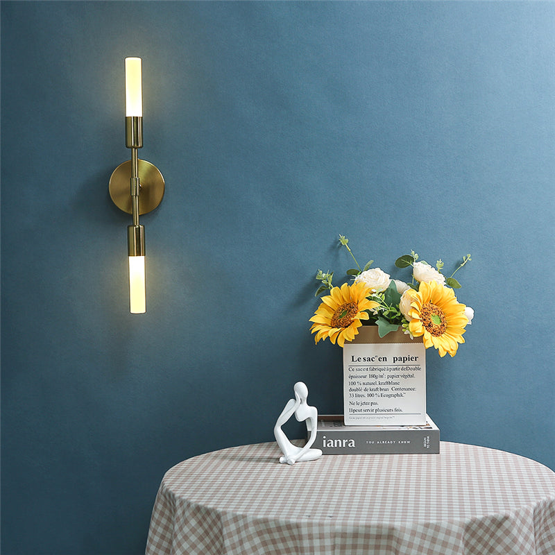 LumiBeam - Modern Minimalistisk LED Vägglampa med Dubbel Ljusstråle Carvallo