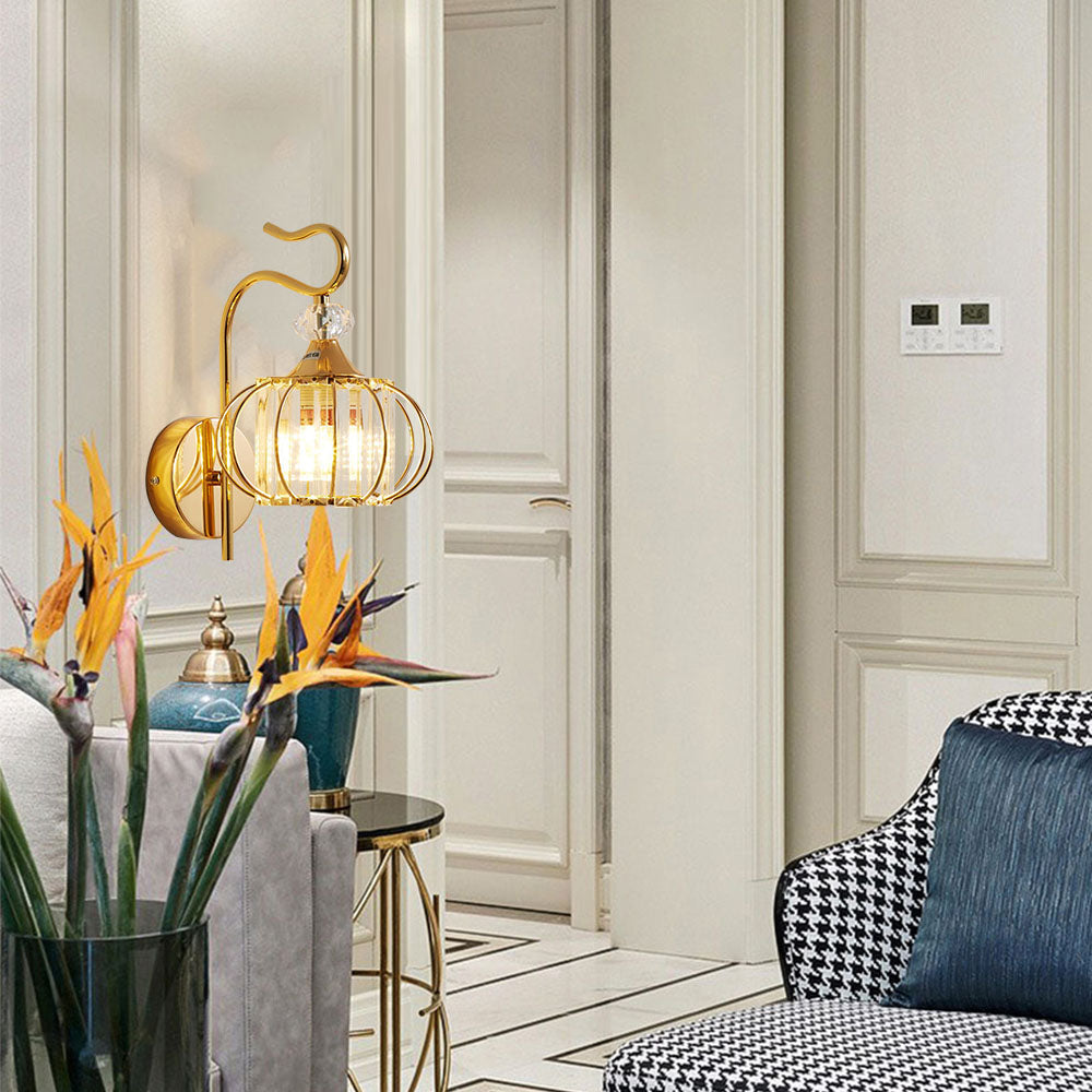 MetalArtistry – Konstnärlig Järnsänglampa Carvallo