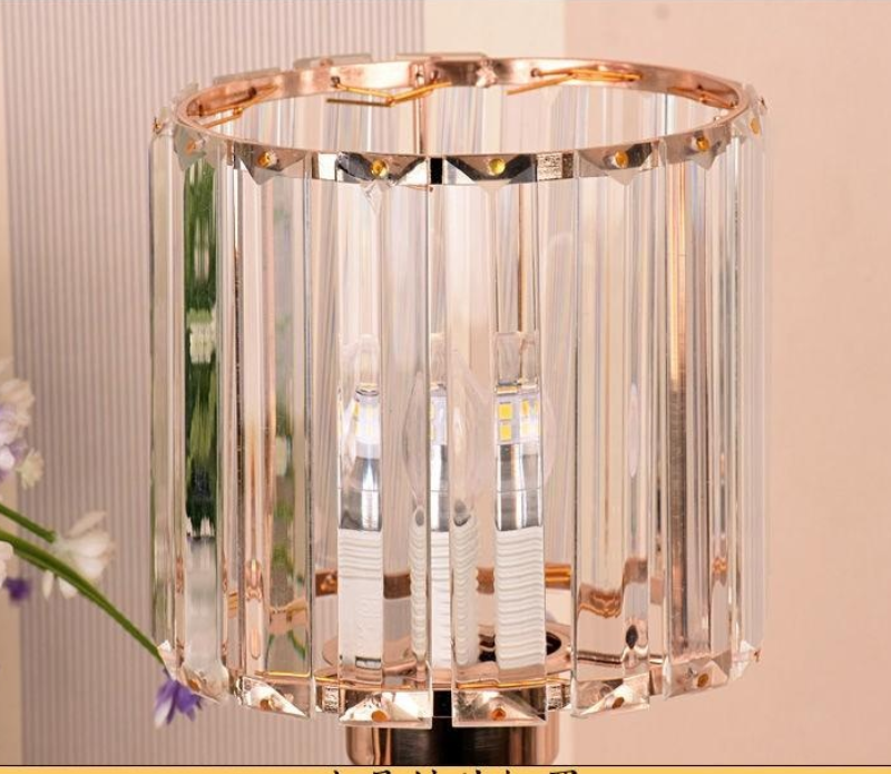 LumiGlow - Kristallbordslampa med Dimbar LED Ljus Carvallo