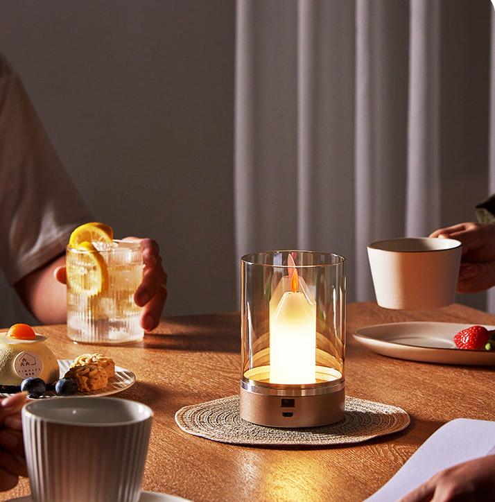 LumiMini – Trådlös LED Mini Lampa, Stämningsbelysning för Middag, Fest och Dekoration Carvallo