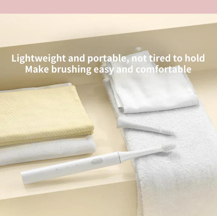 Elektrisk ljudtandborste – Vattentät och USB-uppladdningsbar Carvallo