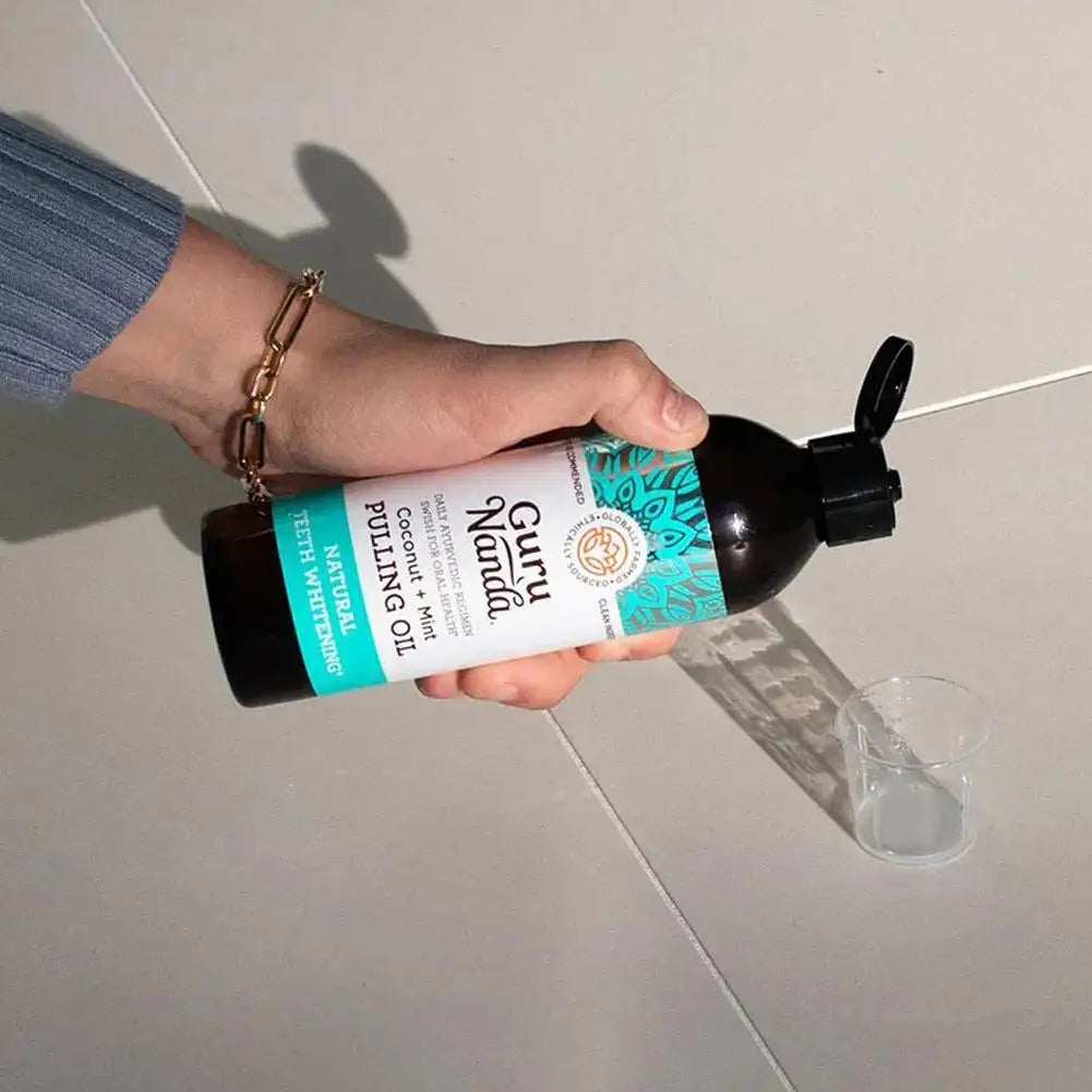 COCOMINT Muntolja – 7 essentiella oljor och vitaminer för munvård Carvallo