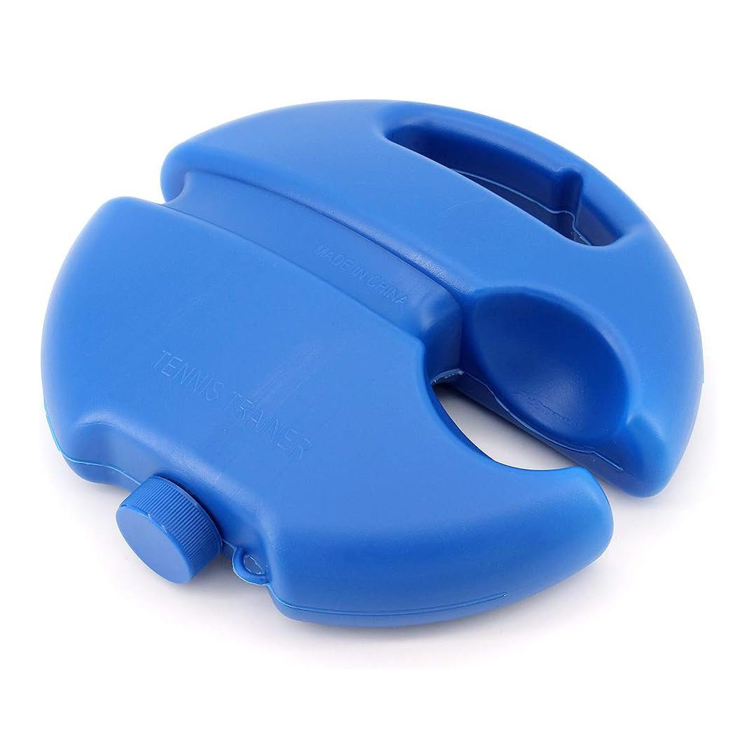 Carvallo Tennis Trainer | Självträning utan partner | Elastisk sladd 4 m | Mobil träningshjälp Carvallo