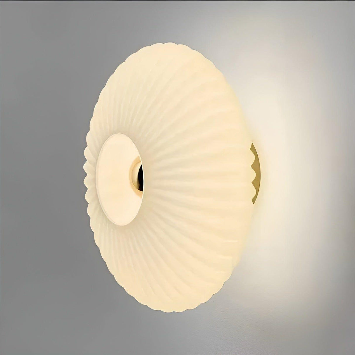 GlassShine Light - Lyxig vägglampa i glas Carvallo