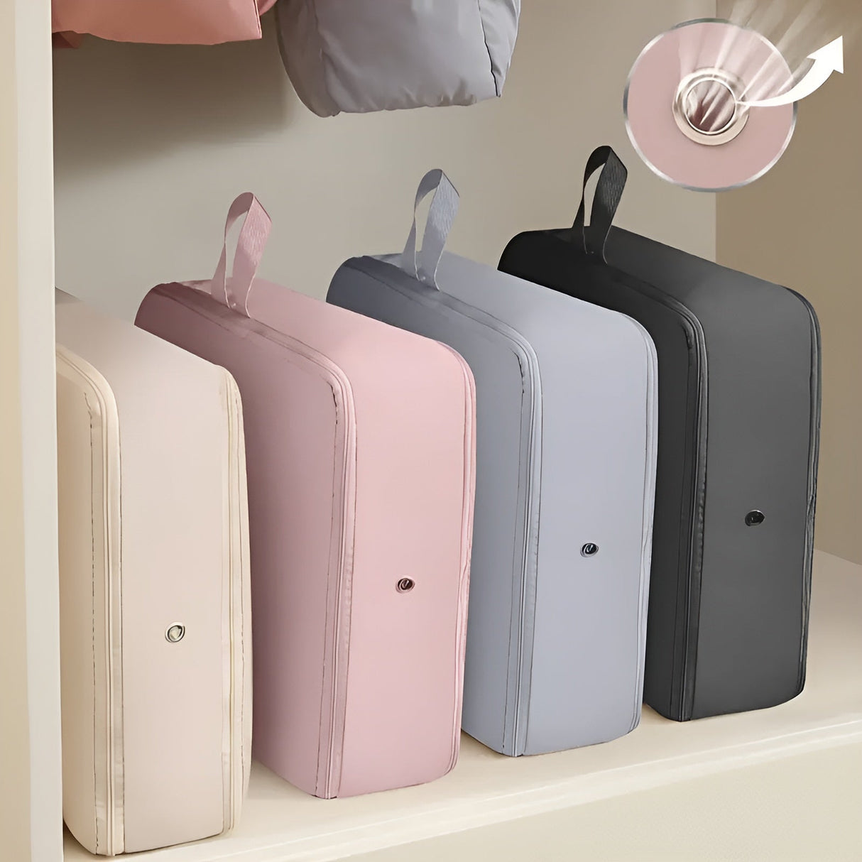 Förvaringspåsar Kläder Kompression Organiser Set Carvallo