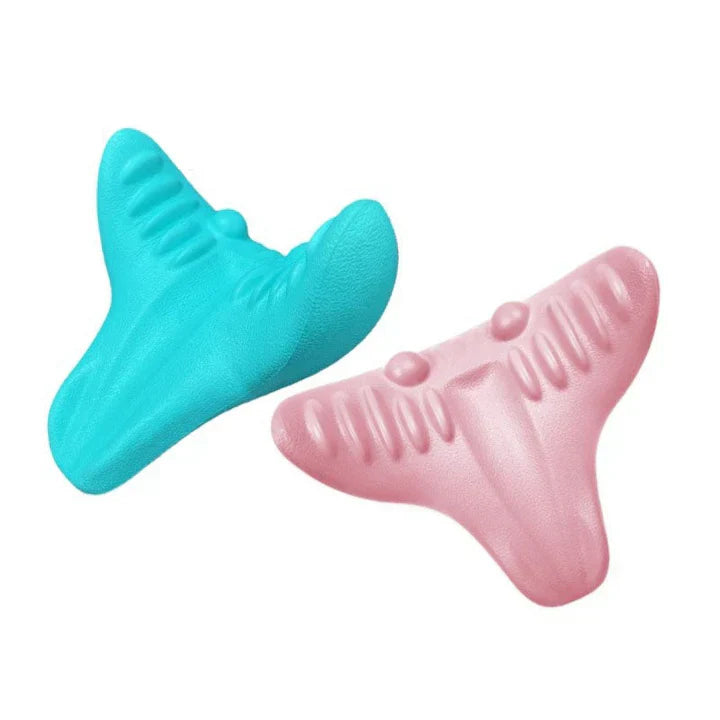 Nack- och axelsträckare – Cervikala dragkuddar för spinaljustering och massage Carvallo