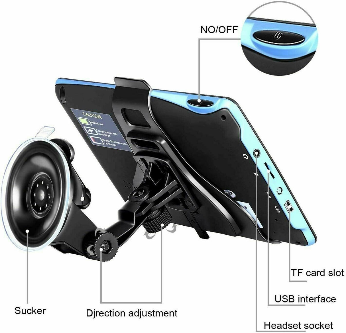 GPS-navigationssystem Carvallo