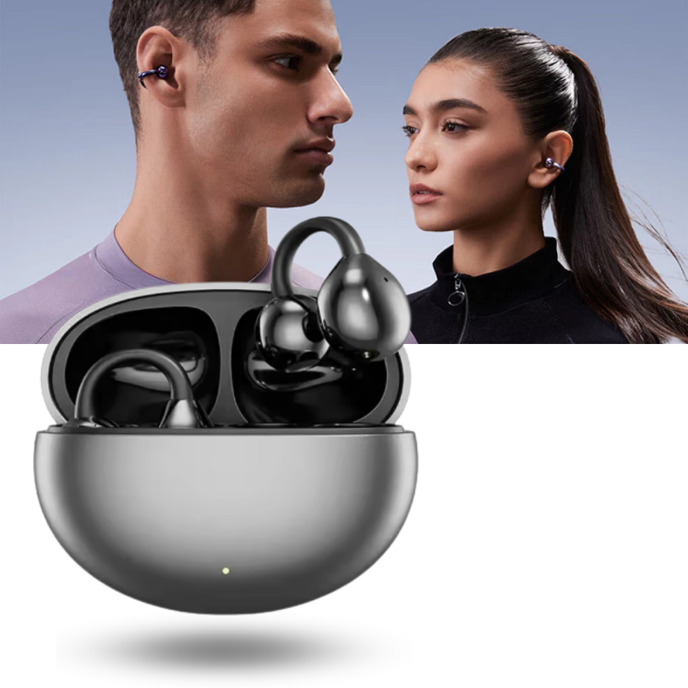 Trådlösa Öppna Öron Bluetooth Clip Hörlurar Carvallo