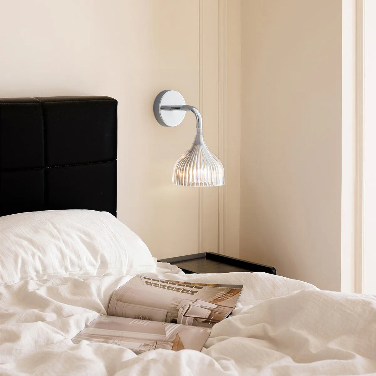 NordiGlow - Modern vägglampa med skandinavisk design för varm stämningsbelysning Carvallo