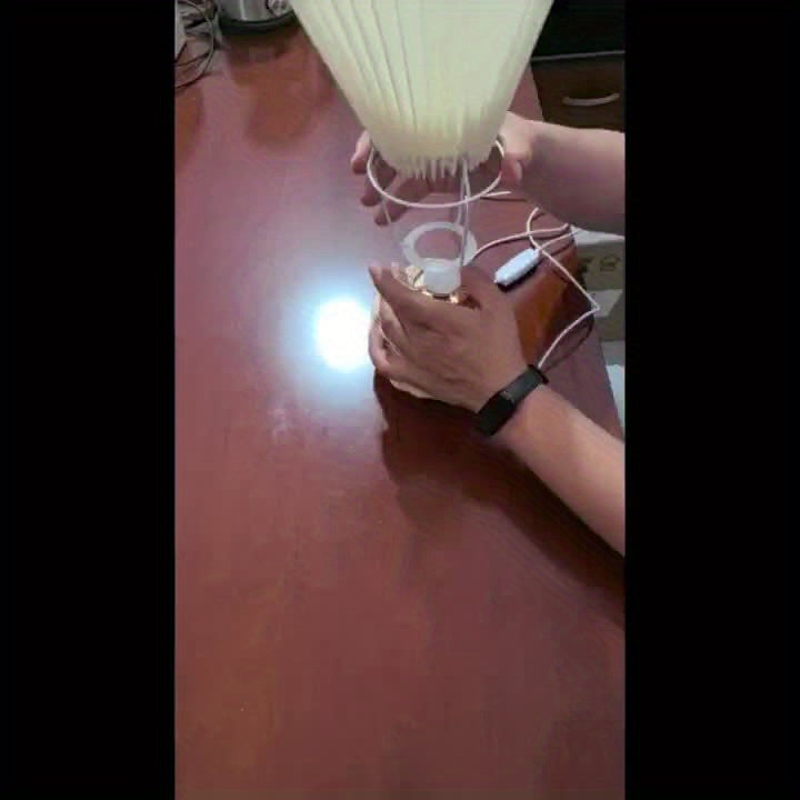 Bambu Vävd Bordslampa - Mysig och Finslipad Design Carvallo