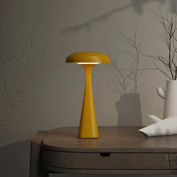 MushroomGlow - Elegant stilren LED bordslampa med belysning som kan anpassas Carvallo