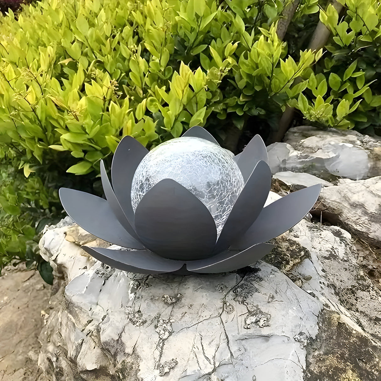 GlowPetal - Solar LED Lotusblomslampa Carvallo