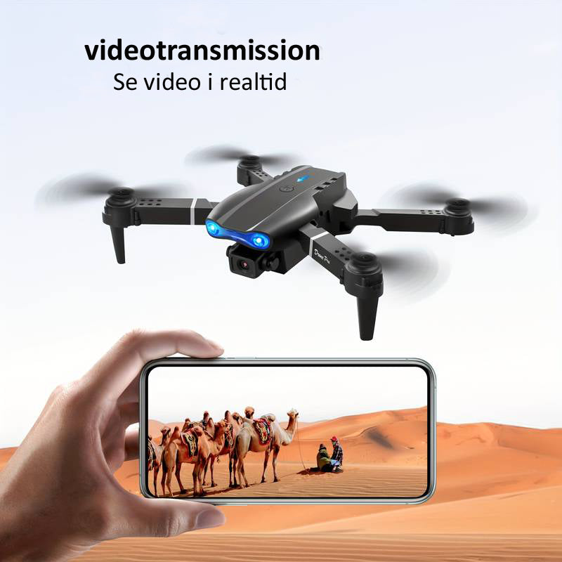 SkyCapture - Drönare med dubbel kamera med 4K UHD för fantastiska luftbilder Carvallo