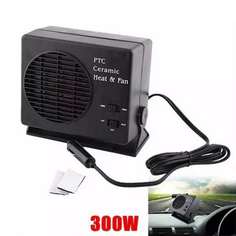 Värmefläkt för bil | 12V Bärbar Avfrostare Värmare Carvallo