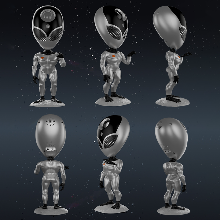 NebulaBeams - Alien Star projektor för förtrollande galaxutsikter Carvallo