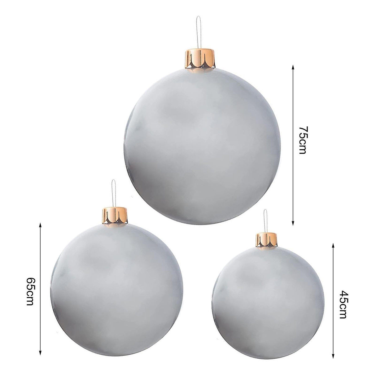 Carvallo - Uppblåsbar jätte julkula Carvallo