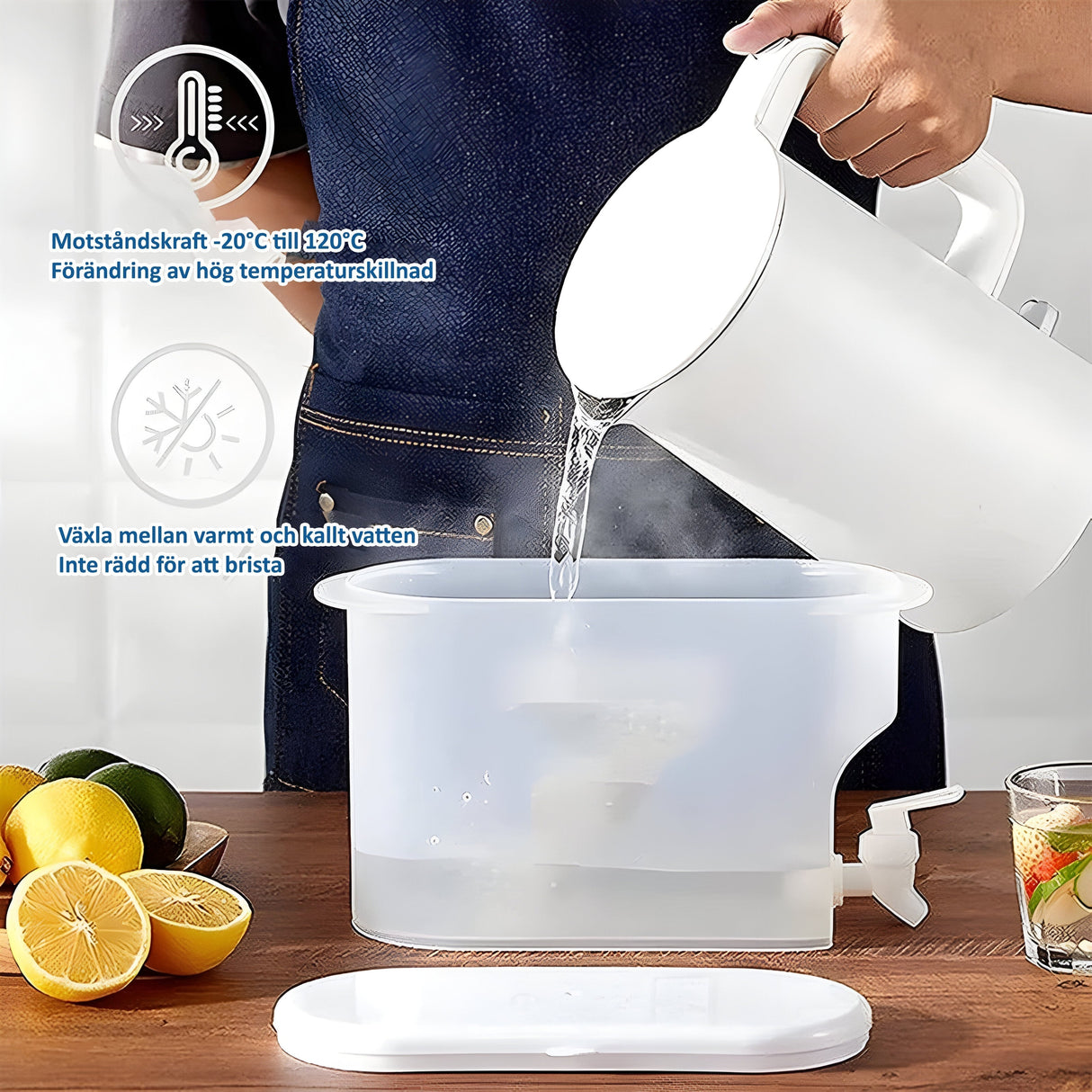 Carvallo | ChillTap – Fräschör från kylskåpet, utan stänk Carvallo