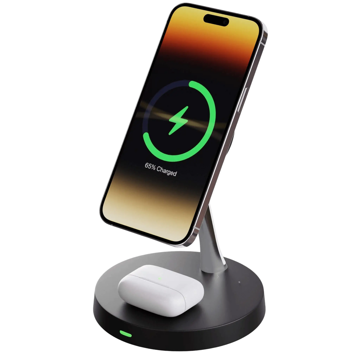 Trådlös telefonladdare med magnetisk ställning Carvallo