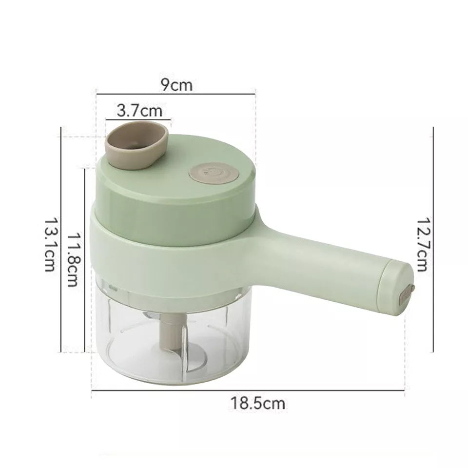 Elektrisk Matberedare med Trådlös Design Carvallo