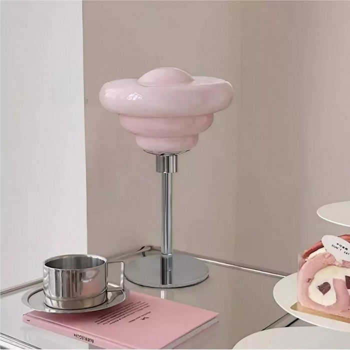 RippleGlow - Äggtårta Ripple Glaslampa Carvallo