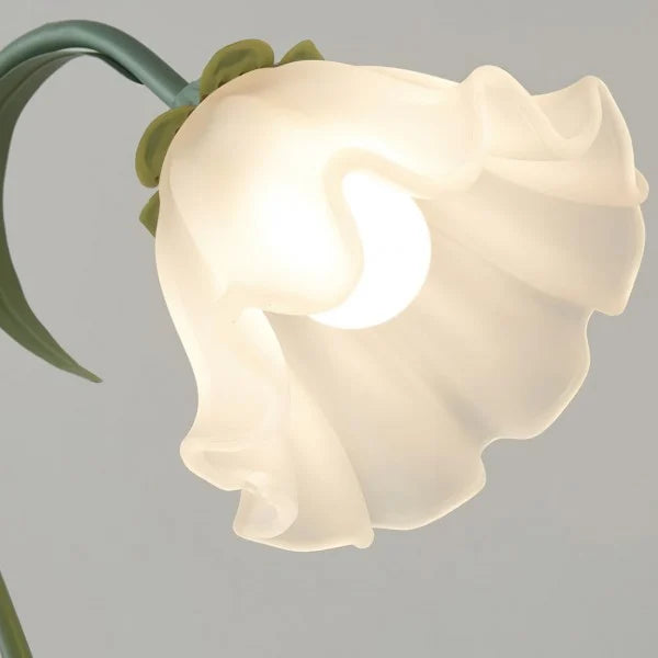Bordslampa med vintage blomsterdesign bas Carvallo