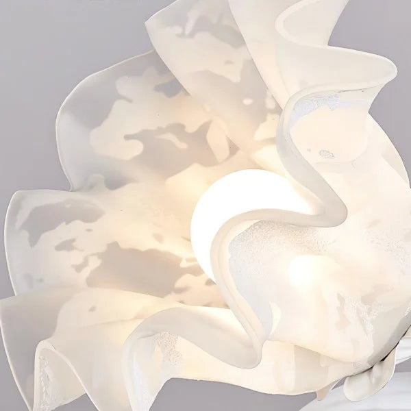 Bordslampa med vintage blomsterdesign bas Carvallo