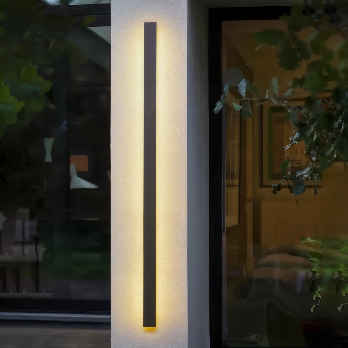 Modern utomhus LED vägglampa – Väderbeständig aluminium sconce Carvallo
