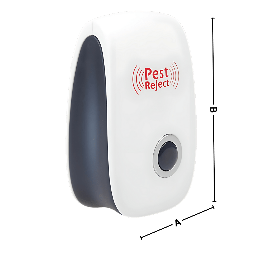 PestGuard – Kompakt ultraljudsskadedjursbekämpare med modern design för hemmabruk Carvallo