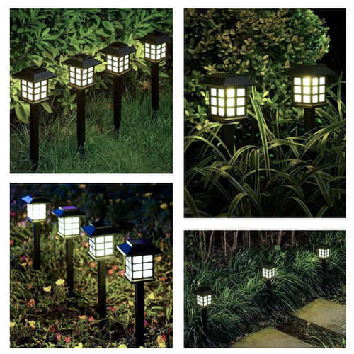 Solcellsdriven trädgårdslampa Alex 6st-Hemnix.se-Hemnix