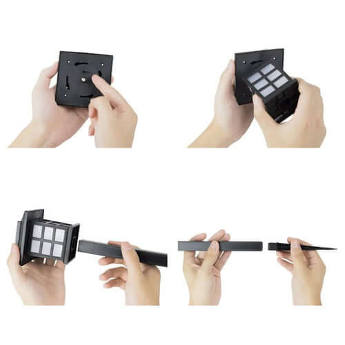 Solcellsdriven trädgårdslampa Alex 6st-Hemnix.se-Hemnix