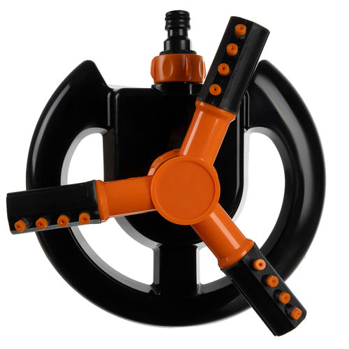 3-armad Roterande Vattenspridare – Effektiv & Jämn Bevattning för Trädgården! Hemnix.se