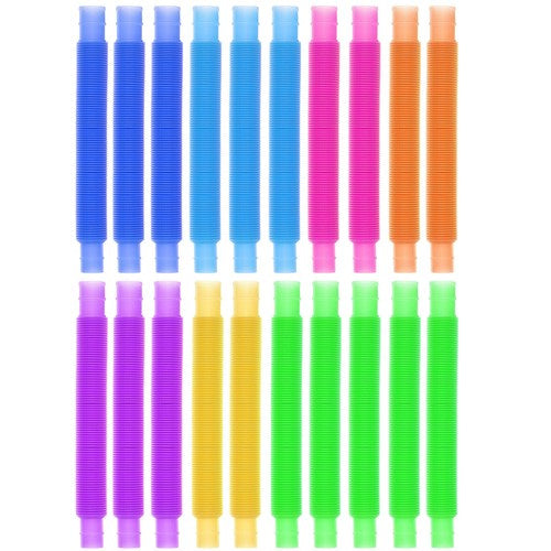 Flerfärgade Sensoriska Rör, 20 st-Hemnix-Hemnix