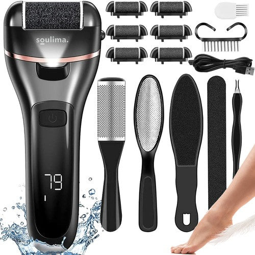 Elektrisk fotfil för mjuka fötter Hemnix