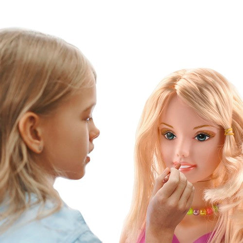 Frisör docka - Stylinghuvud med tillbehör-Hemnix-Hemnix