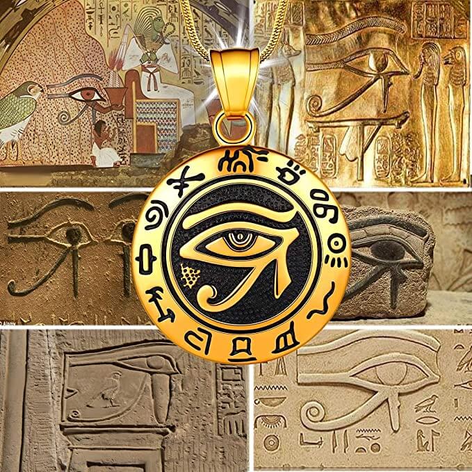 Antik Egypten Horus öga hängande-Jewelry-Bellasverige-Hemnix